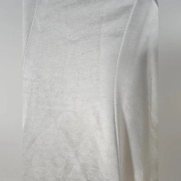 NWT ELLIATT Aisle dress in white satin cowl neckline with low back button accent - Picture 5 of 10